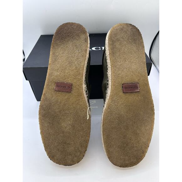 Coach Men's Reilly Espadrille Loafer. SEE PICS Needs Sewing. Worn Once - Picture 5 of 9